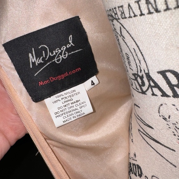 MacDuggle rose sequin evening gown! - Picture 6 of 7